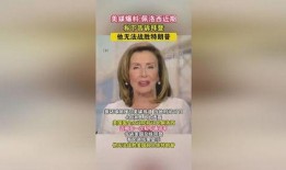 法媒爆料佩洛西视频,揭秘背后真相！”